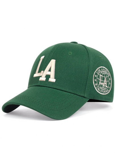 1Piece Men Letter Embroidered Baseball Hat Outdoor Sport Adjustable Sunscreen Leisure Hat Spring Autumn Travel Tourism Beach Vacation | SHEIN