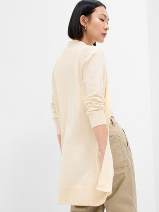 Long Open-Front Cardigan | Gap Factory