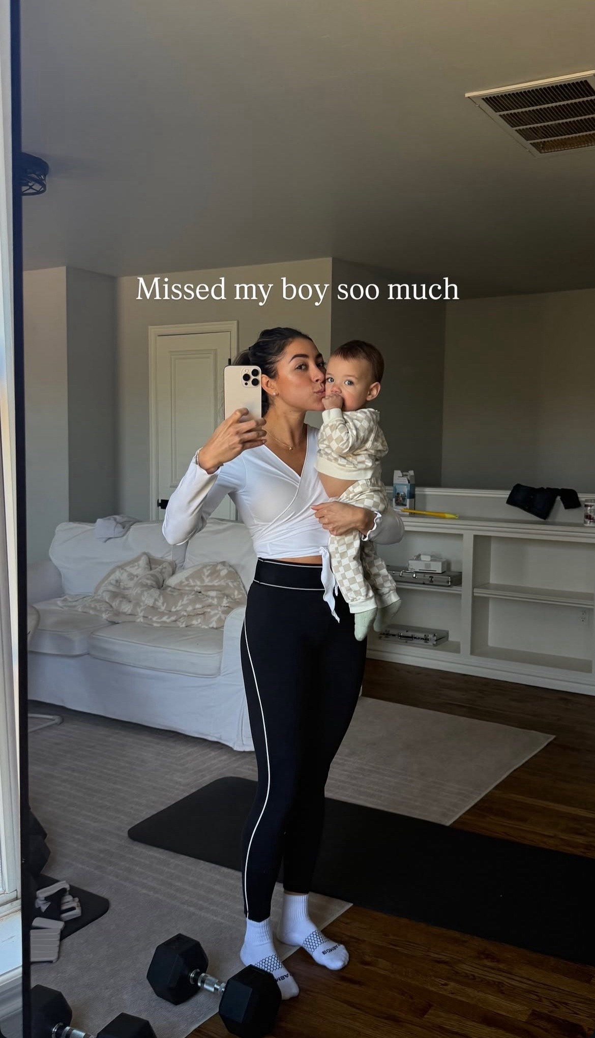 Cute workout outfit idea! I love this wrap top!

#LTKActive #LTKfitnessgoals #LTKootd