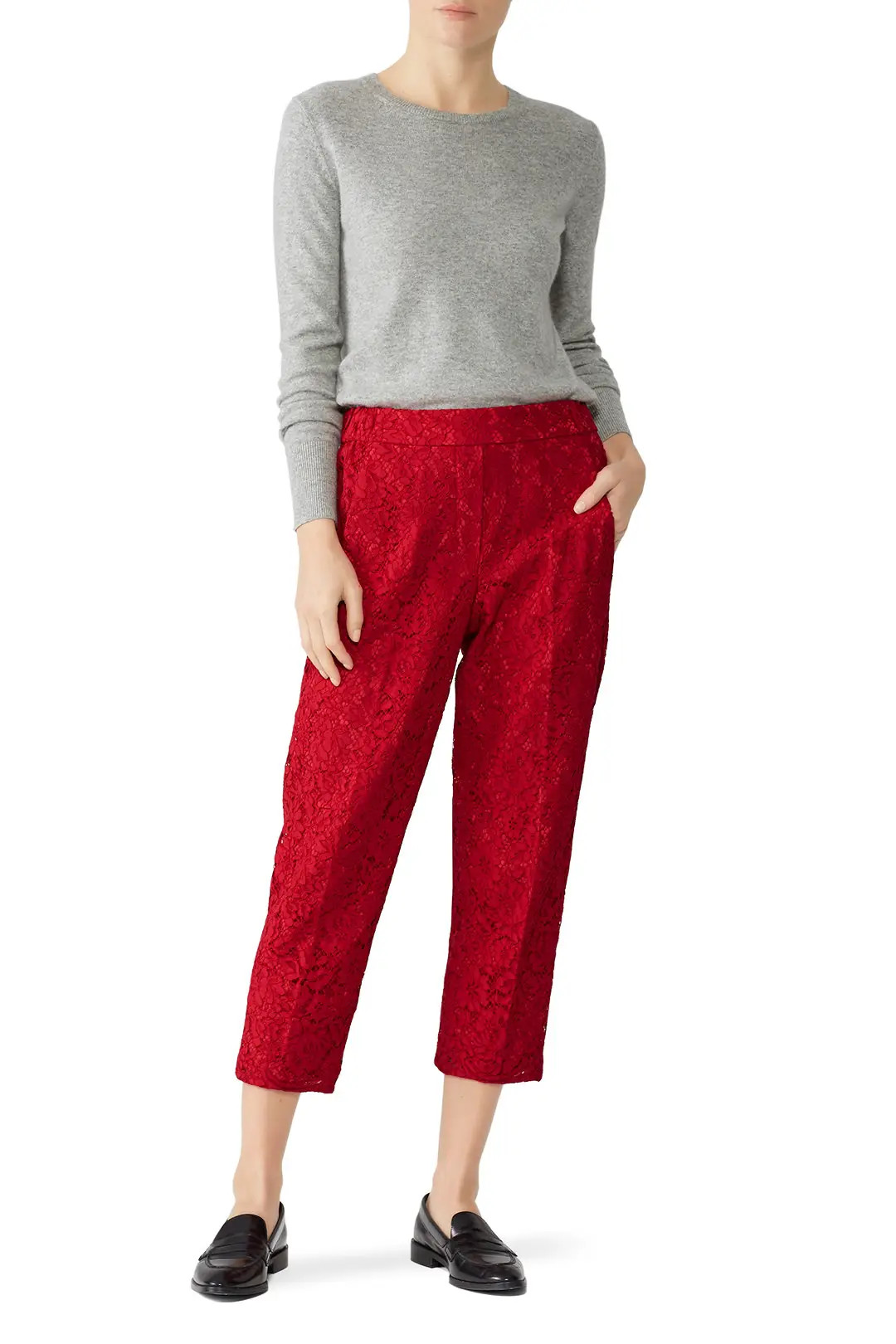 J.Crew Easy Lace Pants | Rent The Runway