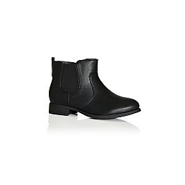 WIDE FIT Brigitte Ankle Boot - black | Avenue