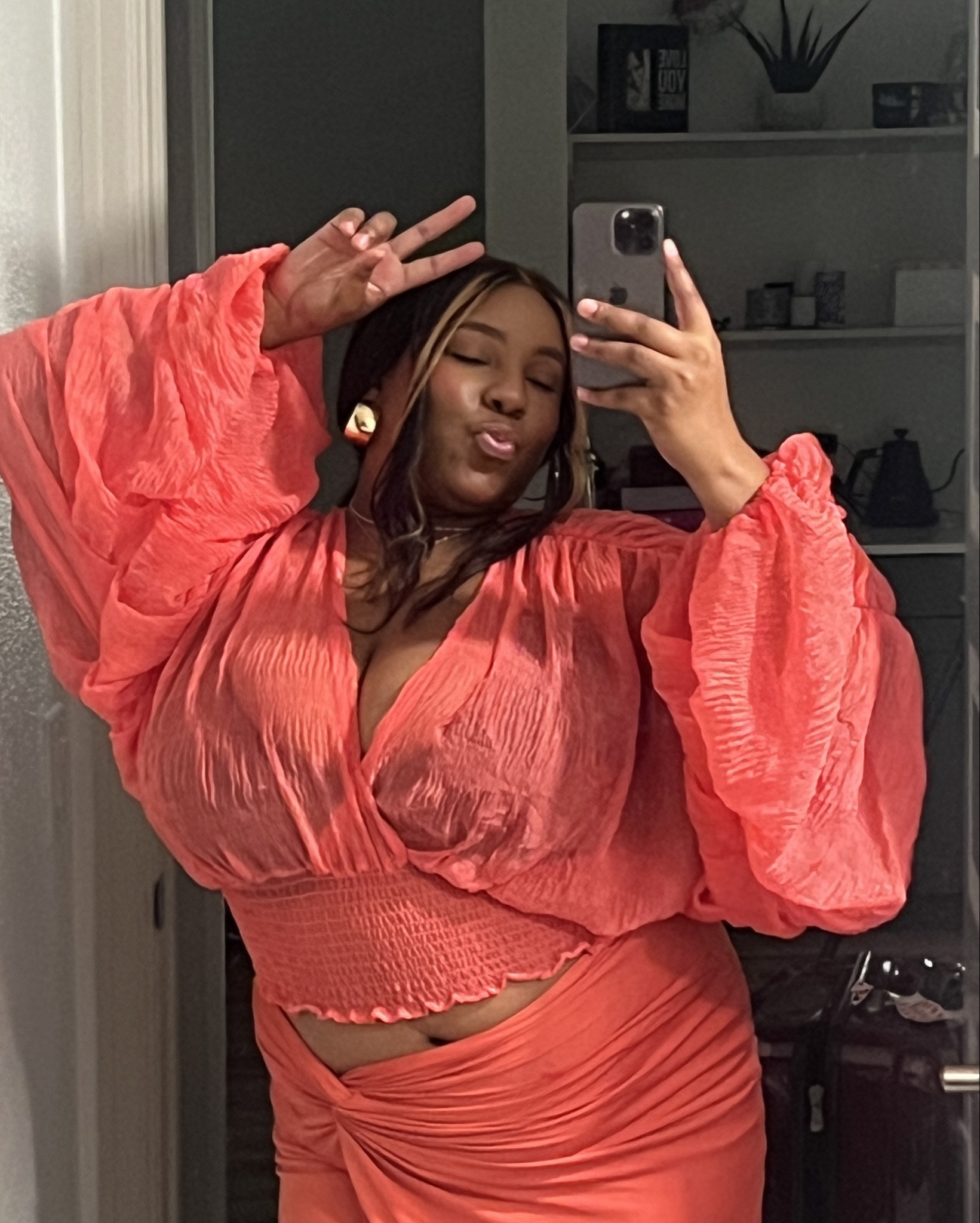 I absolutely love this sheer bell top 😍 perfect for fall as a transitional top! Comes in so many colors too! 

#LTKStyleTip #LTKSeasonal #LTKMidsize