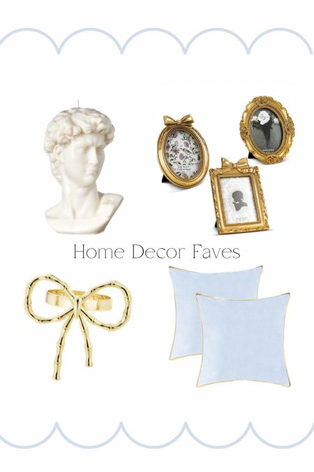 Grand millennial home decor 🪞✨🩵

Bow decor, napkin rings, decorative pillows, picture frame

#LTKfindsunder50 #LTKhome