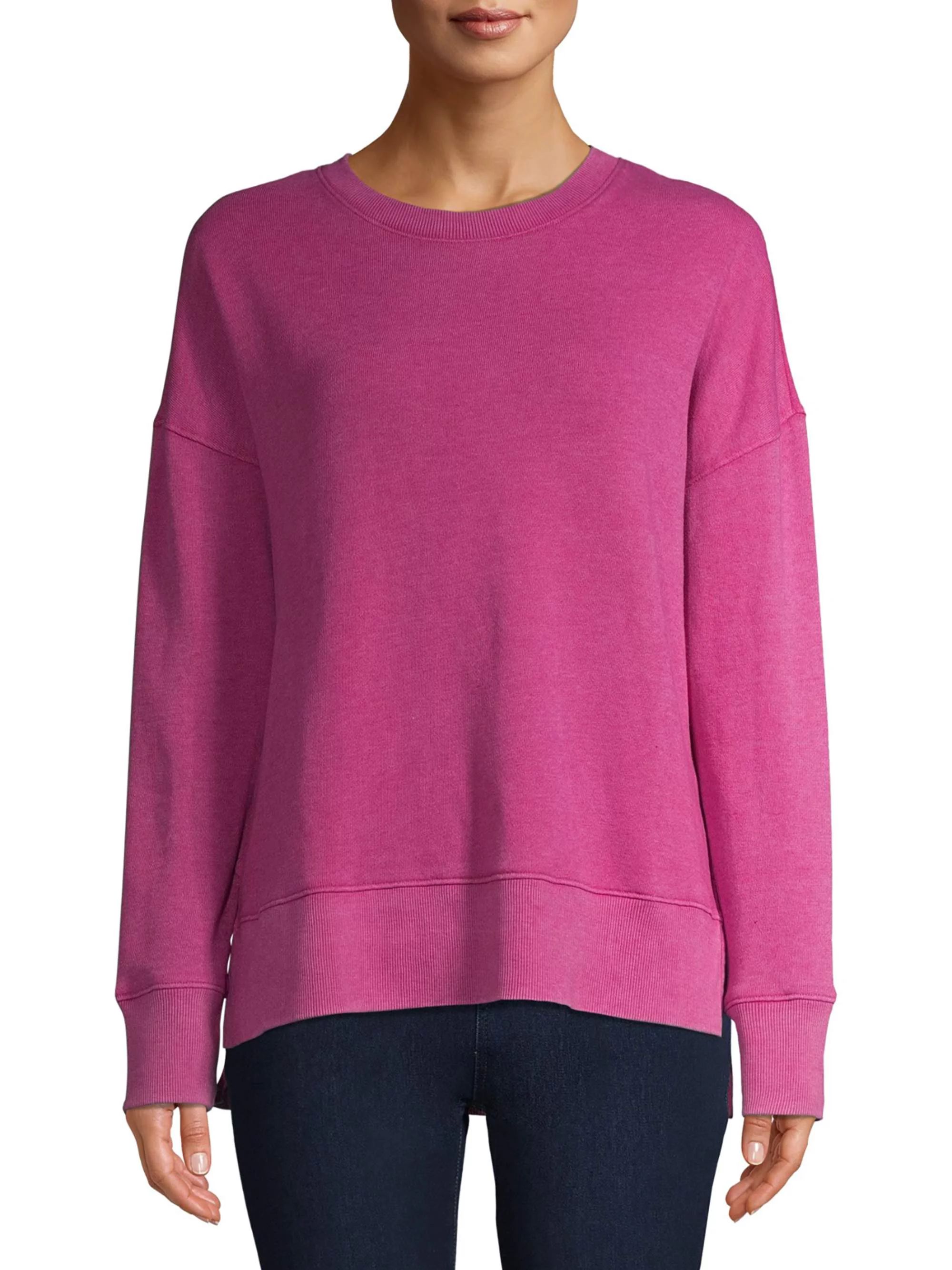 Time and Tru Women's Crewneck Sweatshirt | Walmart (US)