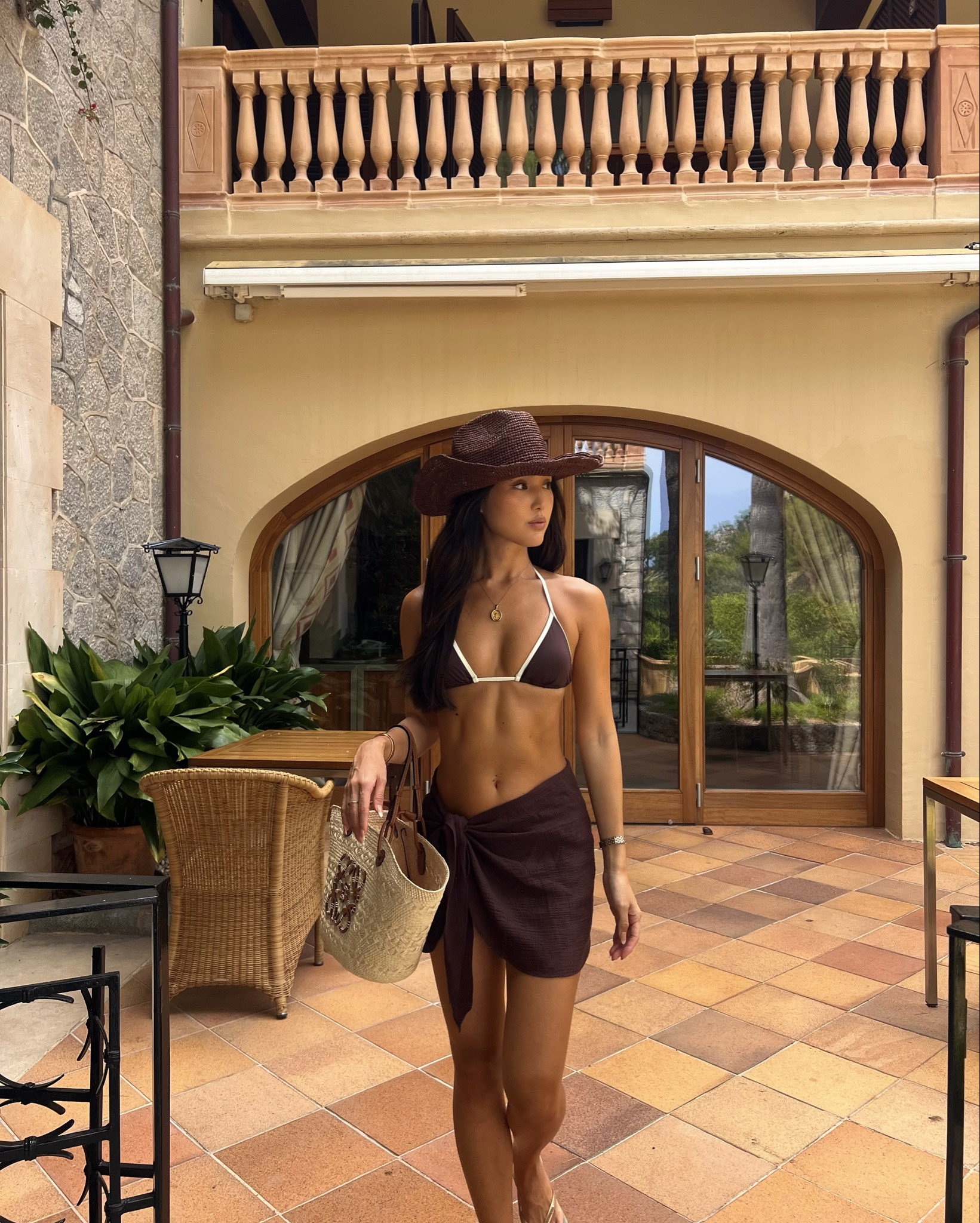 Brown bikini set 🤎 @mondayswimwear 

#LTKswimwear #LTKsummer