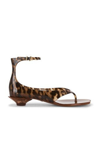 Chloe Jelly Sandal in Brown | FWRD 
