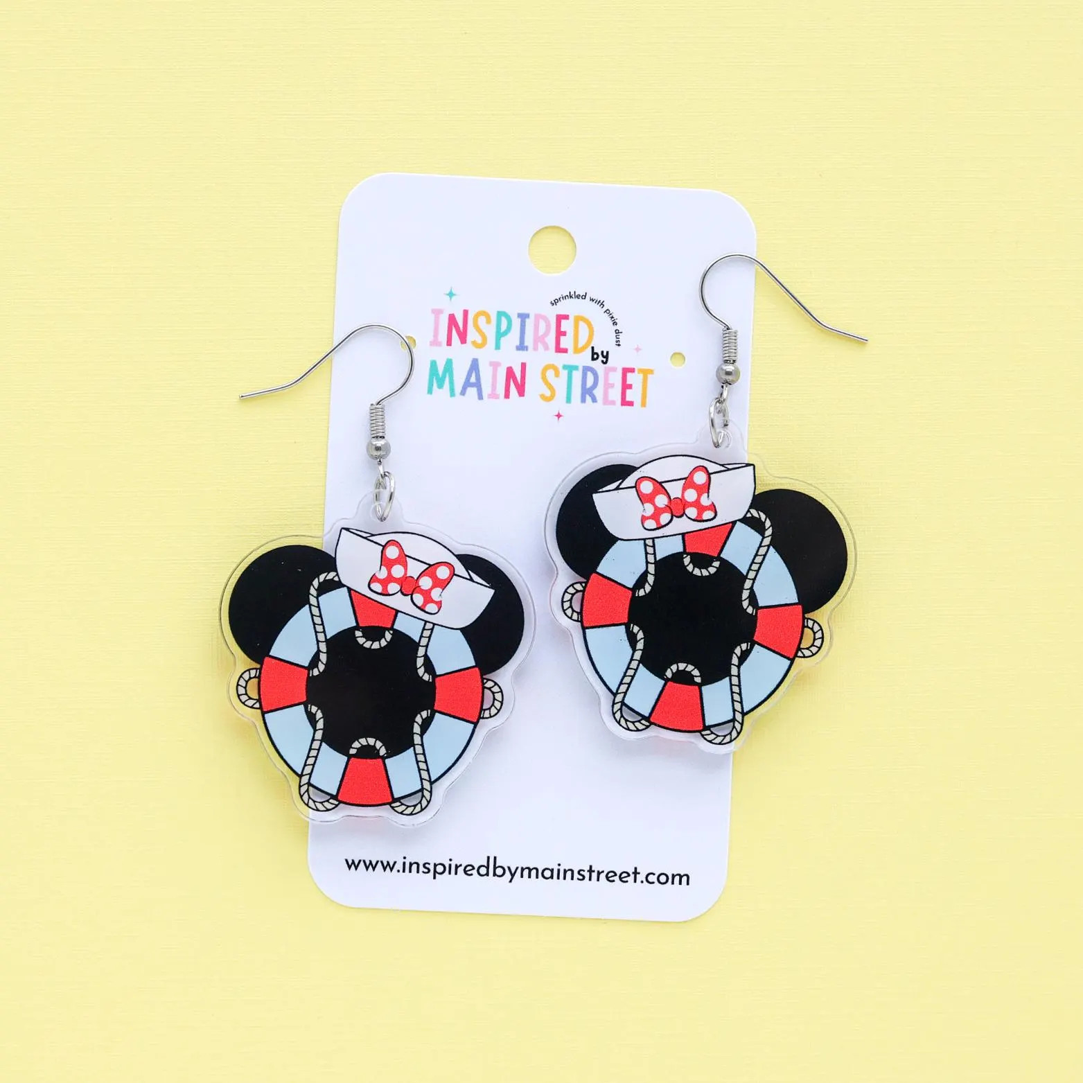 Minnie Cruise Earring | Cruise Earring | Etsy (Global)