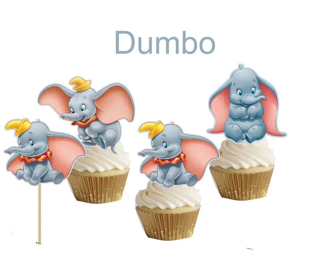 Dumbo Cakepop/cupcake Toppers - Etsy | Etsy (US)