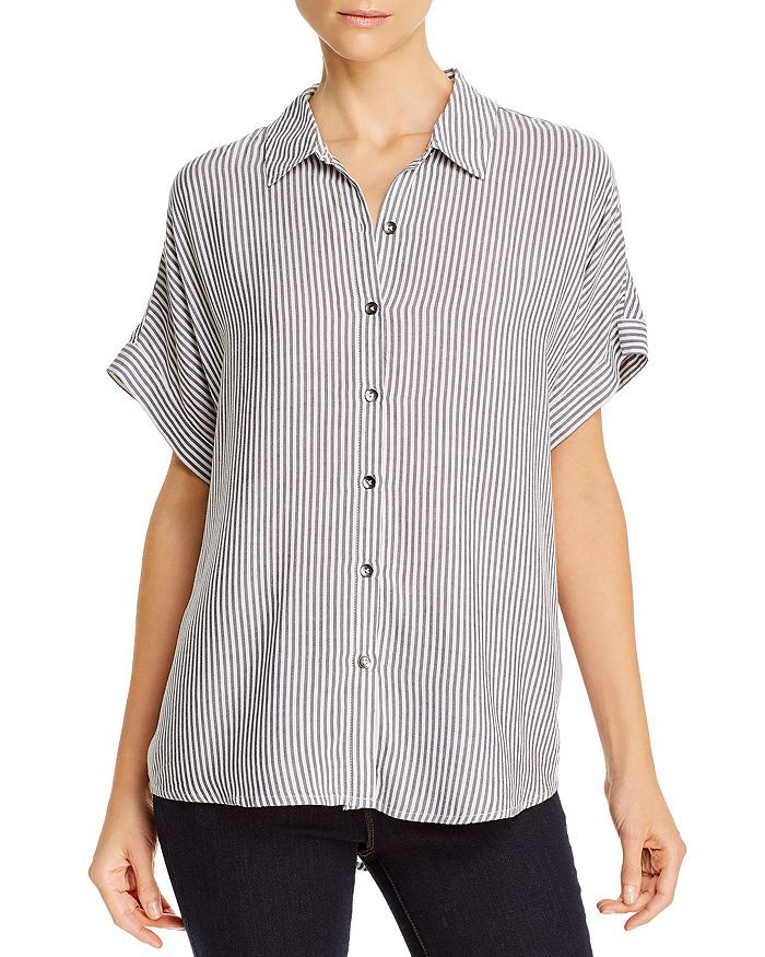 Lily Striped Short-Sleeve Shirt | Bloomingdale's (US)