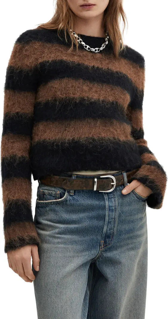 Telarany Stripe Crewneck Sweater | Nordstrom