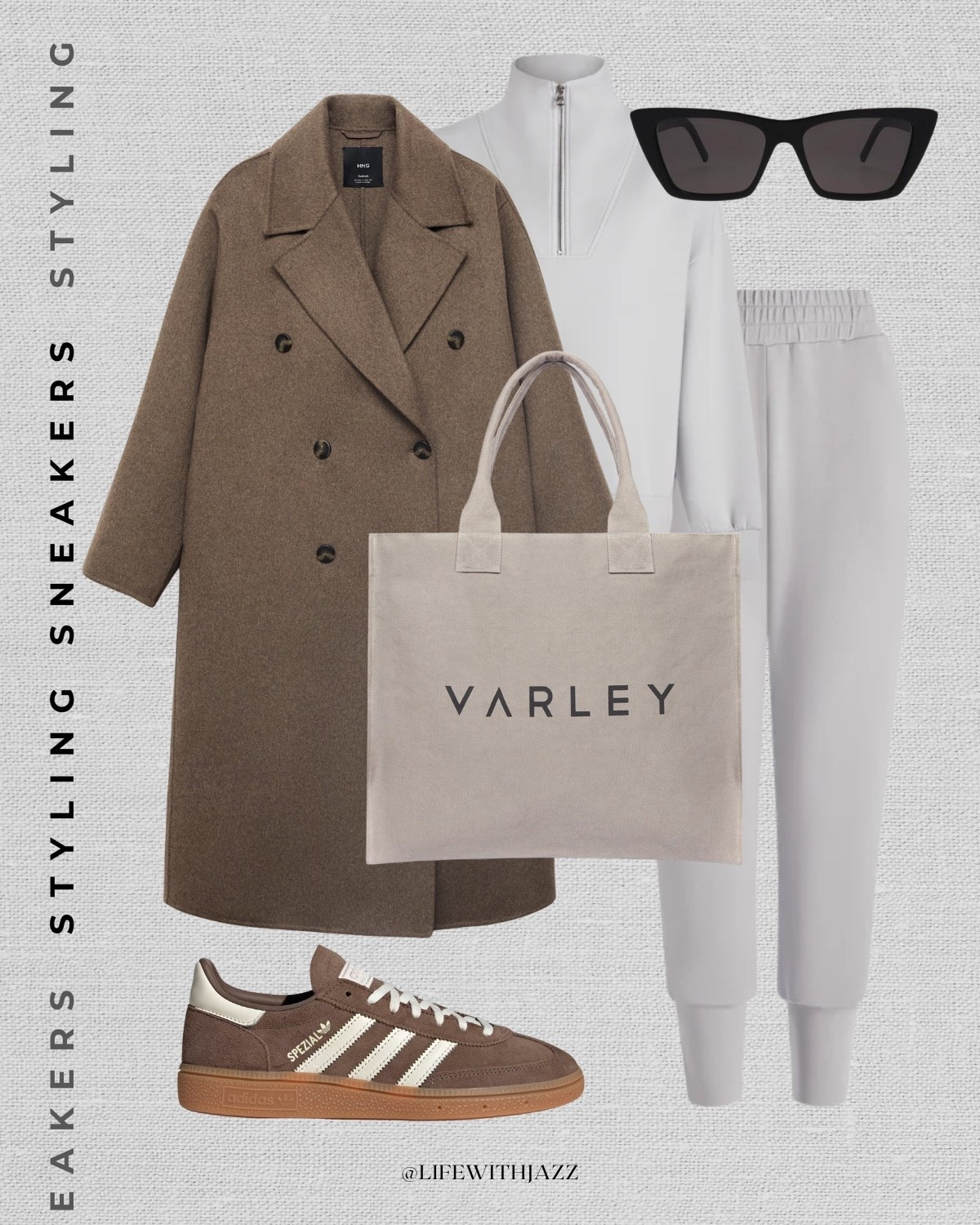 Styling sneakers for fall 

Fall style / casual style / elevated style / oversized coat / matching sweat set / sneakers / varley tote / sunglasses 

#LTKStyleTip #LTKSeasonal