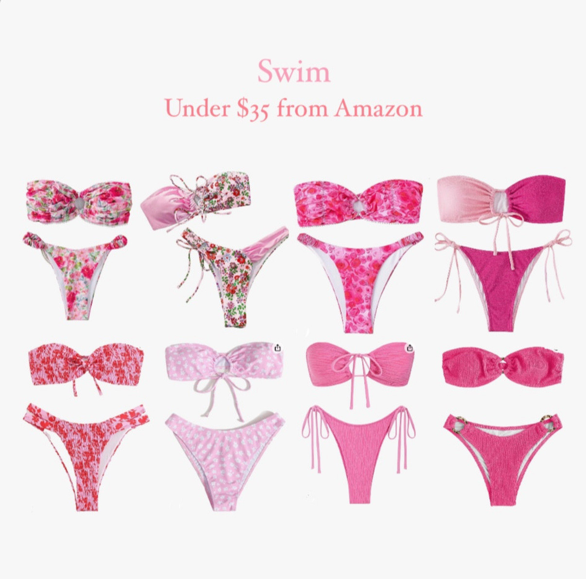 swimsuits, swimsuits 2025, swimwear, bikini set, bikinis 2025, triangl bikini, bikini amazon, amazon swimsuit, amazon bikini, triangl dupe, amazon swimsuits, floral bikini, bikini, pink bikini, bandeau bikini,

#LTKSwim #LTKFindsUnder50