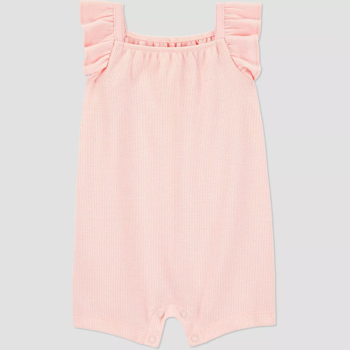 Carter's Just One You®️ Baby Girls' Solid Thermal Romper - Pink | Target