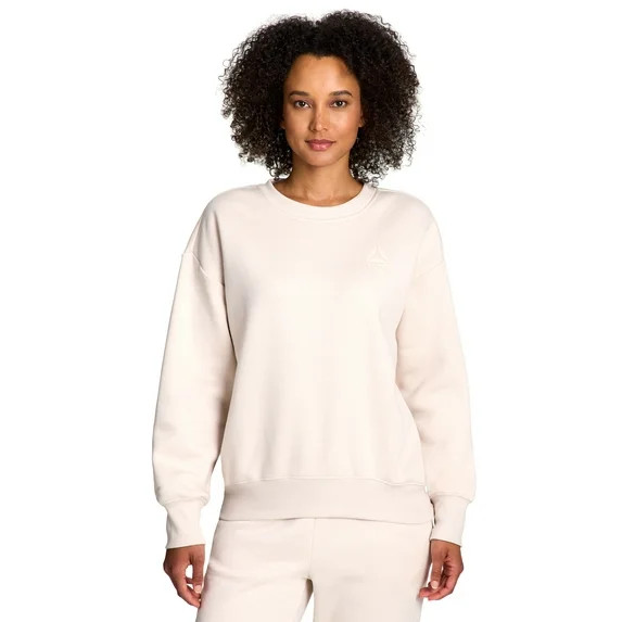 Reebok Women's and Women's Plus Weekender Oversized Crewneck, Sizes XS-4X | Walmart (US)
