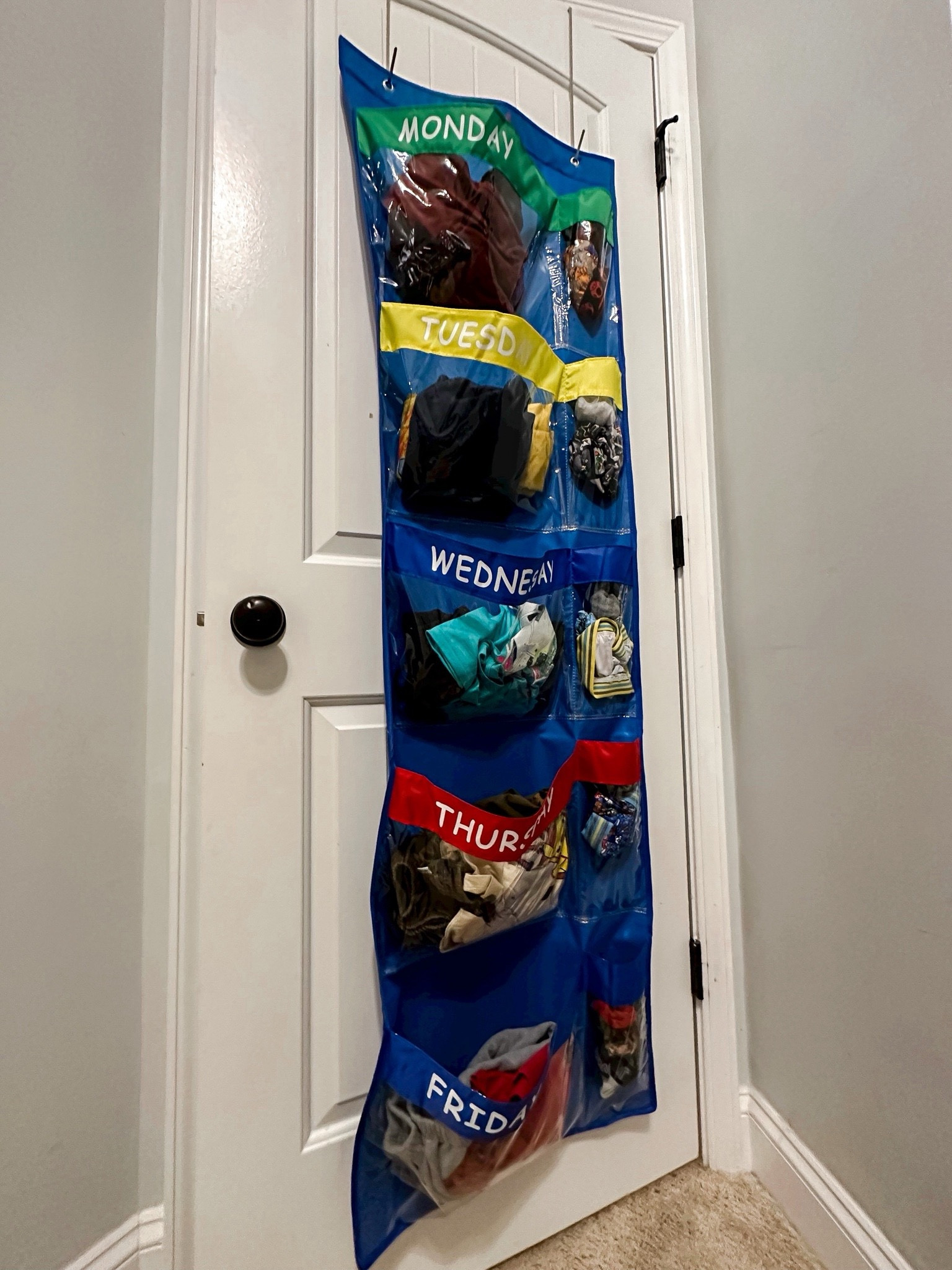 Personalized days of the week clothing organizer 

#LTKfamily #LTKkids #LTKhome