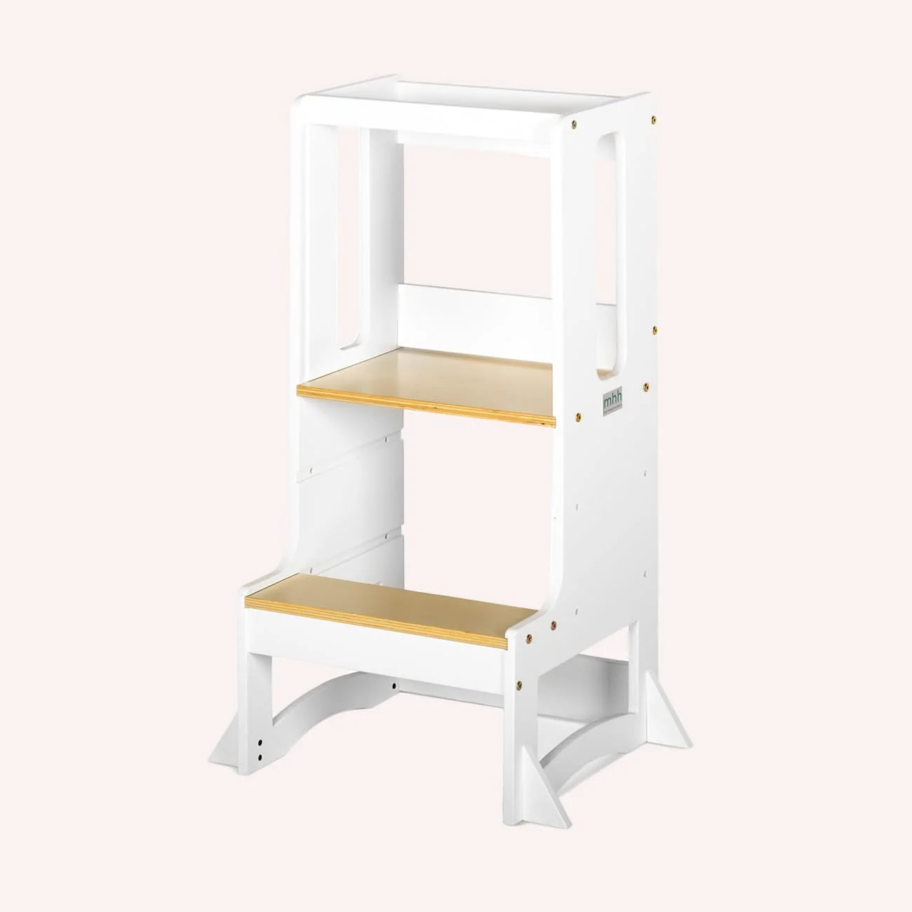 Evo 3.0 Learning Tower - White & Birch by My Happy Helpers | the memo | The Memo (Australia & New Zealand)