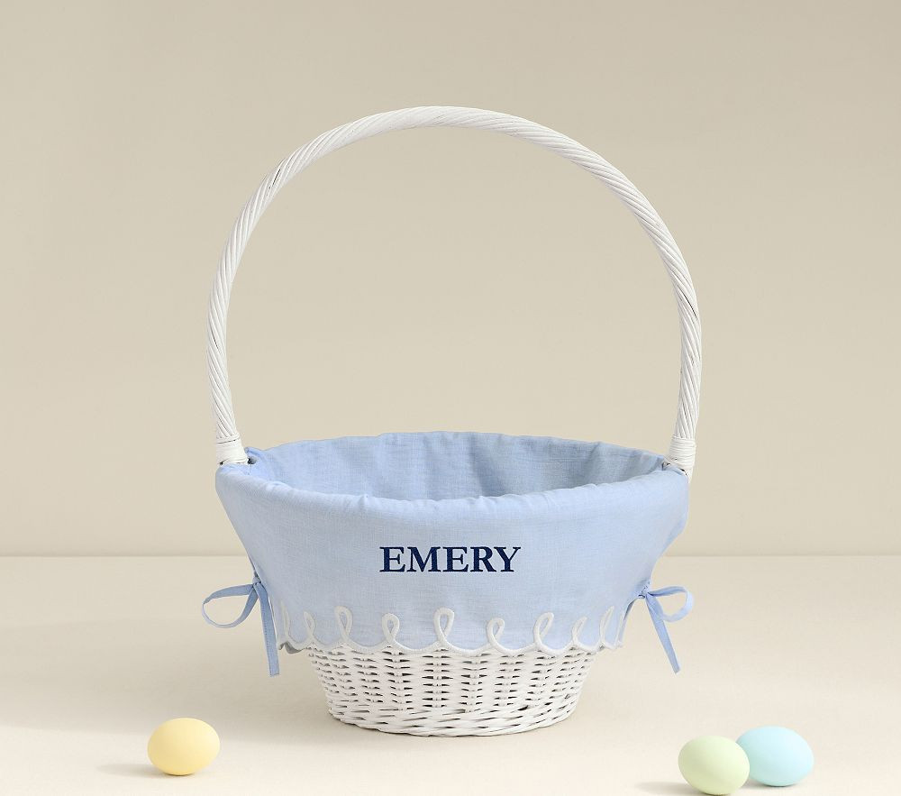 Penny Scallop Easter Basket Liners | Pottery Barn Kids