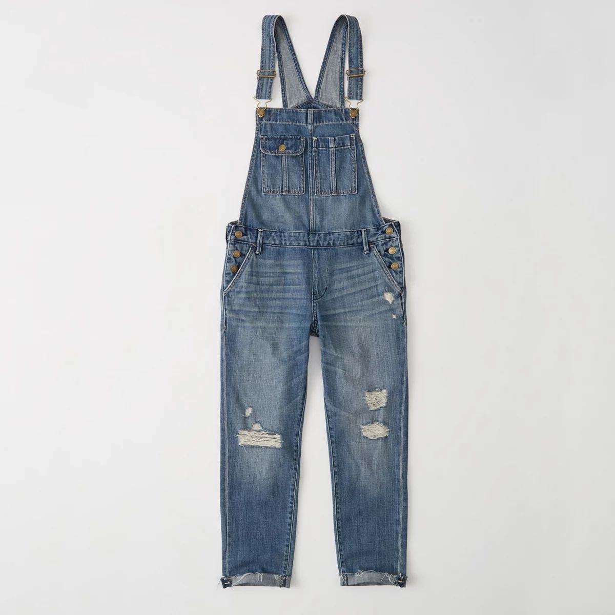 Ripped Boyfriend Overalls | Abercrombie & Fitch US & UK