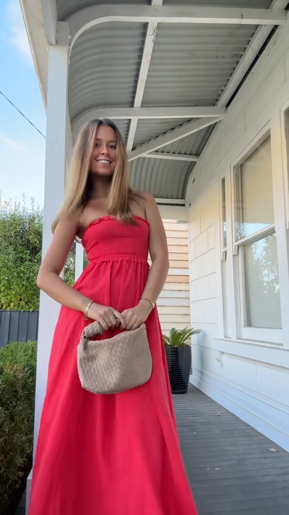 Cute red maxi dress! I’m loving tan accessories at the moment ❤️

#LTKshoes #LTKaustralia #LTKpartywear