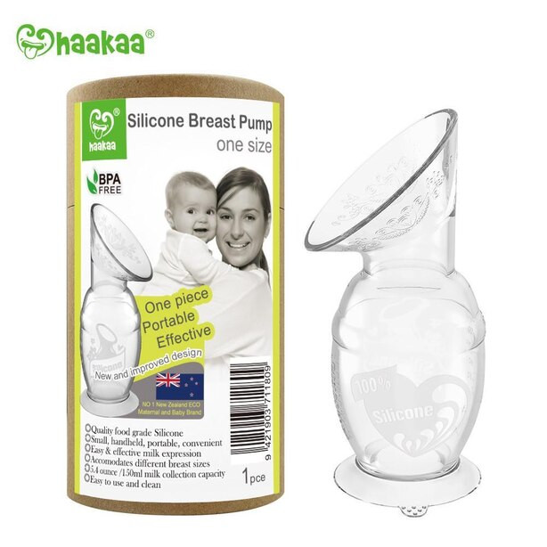 Silicone Breast Pump 150 ml | Indigo (CA)