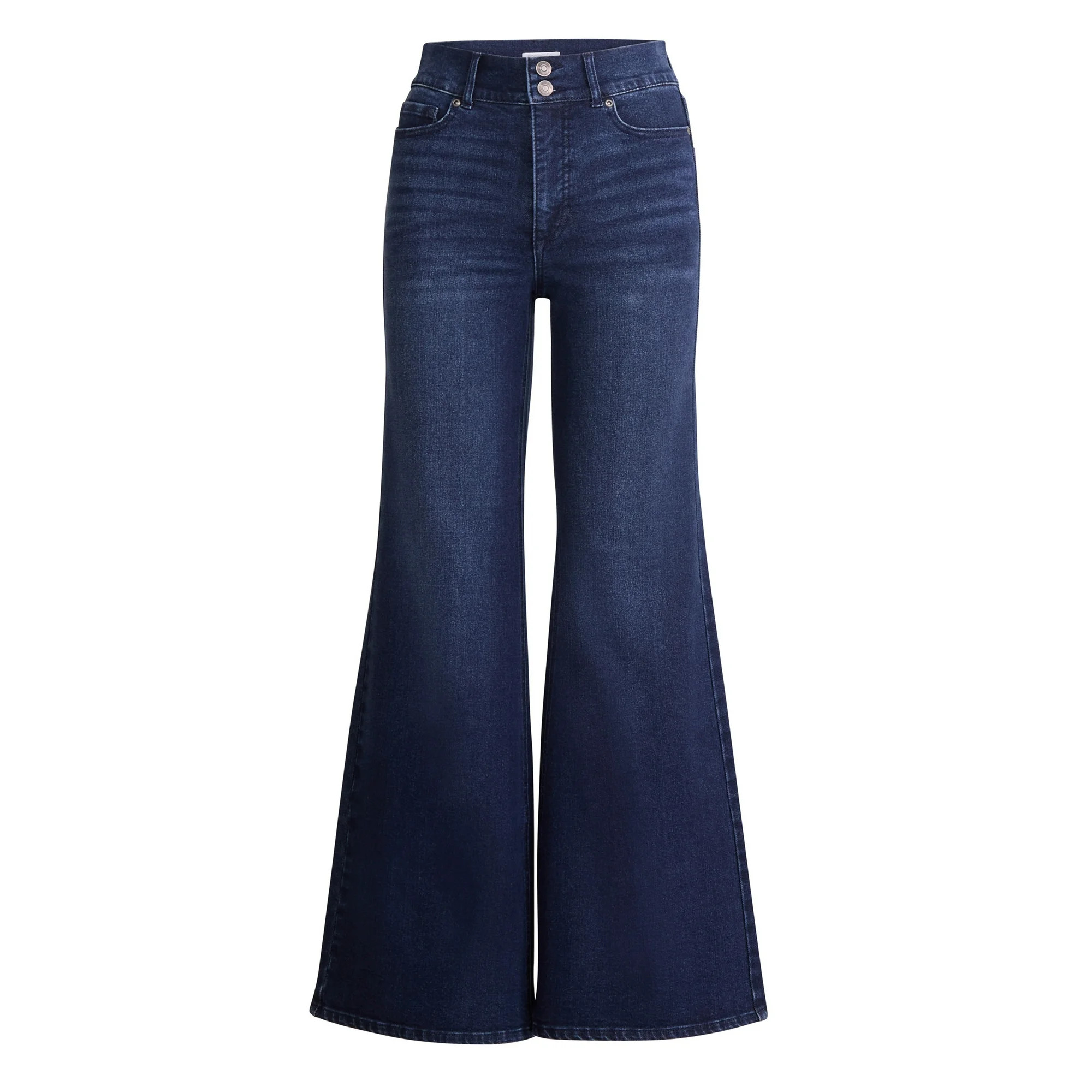 Sofia Jeans Women's Margot Wide Leg High Rise Jeans, Sizes 2-18 | Walmart (US)