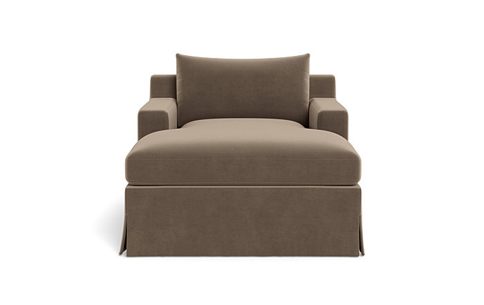 Sloan Slipcovered Chaise Lounge | Interior Define