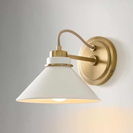 Roslyn Sconce (8") | West Elm (US)