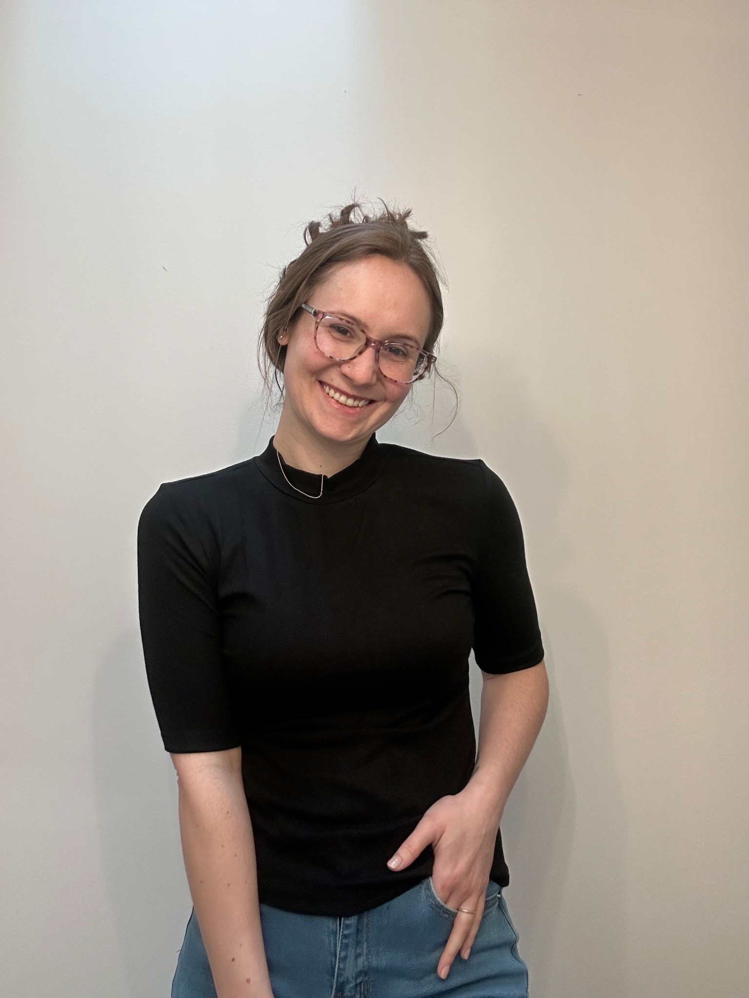 Outfit of the day for my corporate banking job! On Fridays we can wear jeans so I paired them with this half sleeve mock neck top! This top is super comfortable and will keep me warm in the freezing office too

#LTKWorkwear #LTKootd #LTKSeasonal