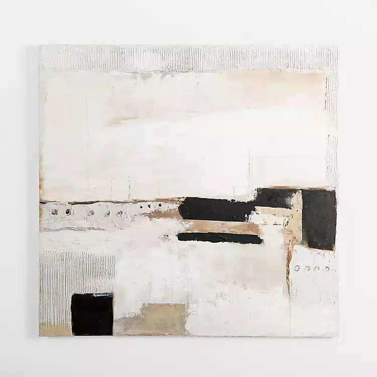 Hand Painted Neutral Textures Art Print | Kirkland's Home