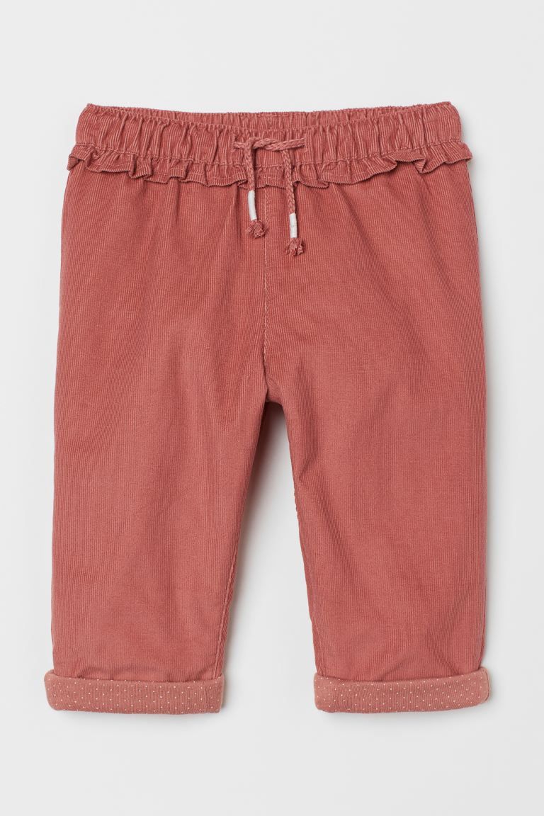 Lined Corduroy Pants | H&M (US + CA)