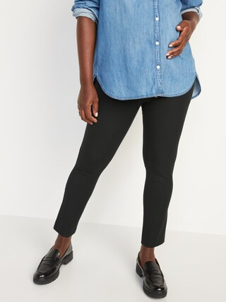Maternity Full Panel Pixie Ankle Pants | Old Navy (US)