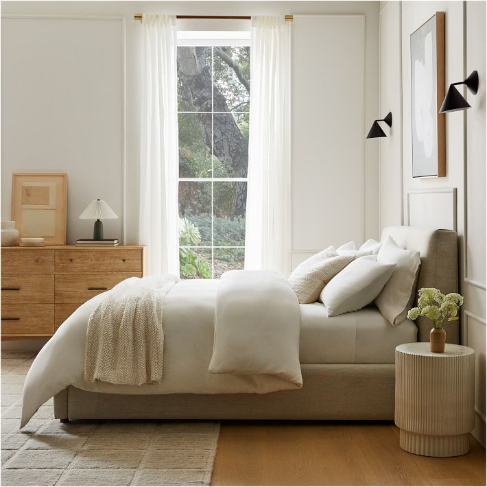 European Flax Linen Duvet Cover & Shams | West Elm (US)