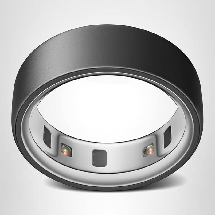 Oura Ring 4 - Stealth - Size 10 - Size Before You Buy | Amazon (US)
