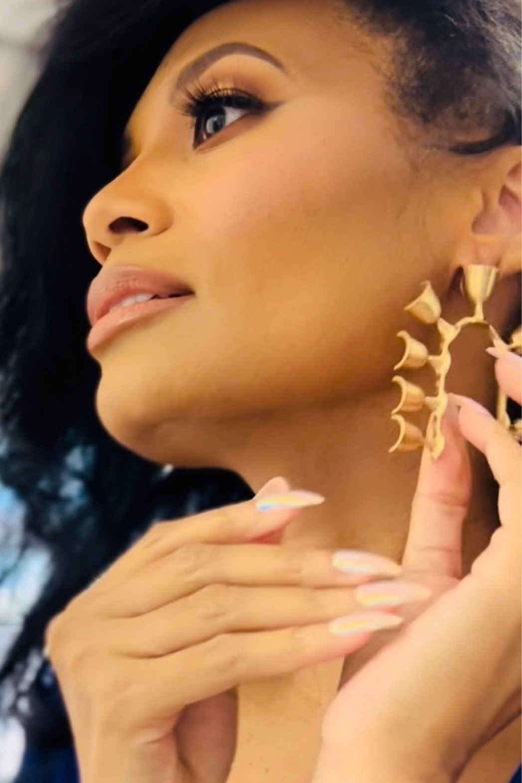 A gold earring that looks luxurious is always a must. Support a  #BlackOwned brand this season and for all of your special occasions.

#LTKunder50 #LTKGiftGuide