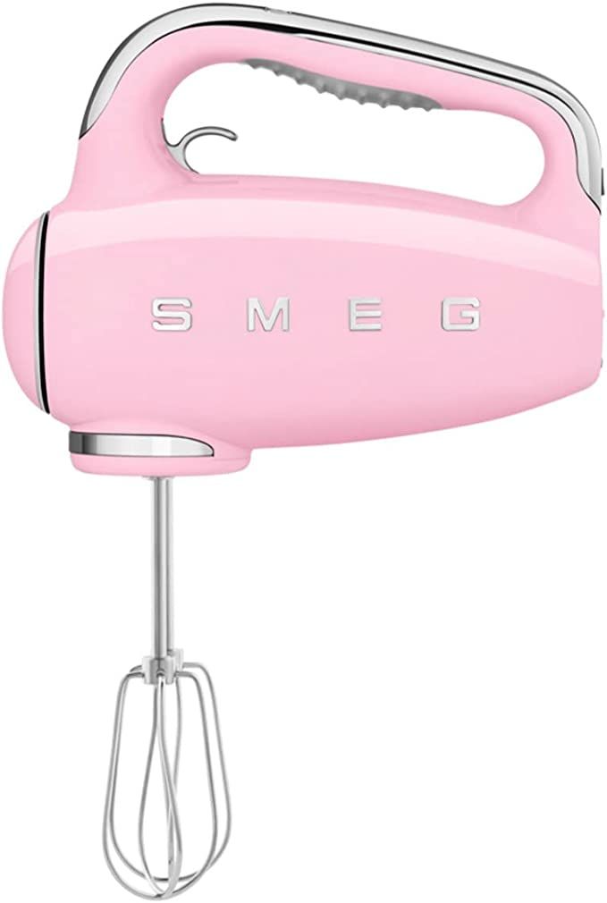 Smeg 50's Retro Style Electric Hand Mixer HMF01 (Pink) | Amazon (US)