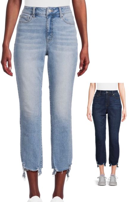Destructed hem jeans from Walmart only $22!

#LTKFind #LTKstyletip #LTKunder50