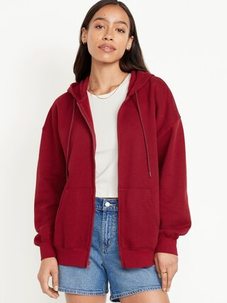 SoComfy Oversized Zip Hoodie | Old Navy (US)