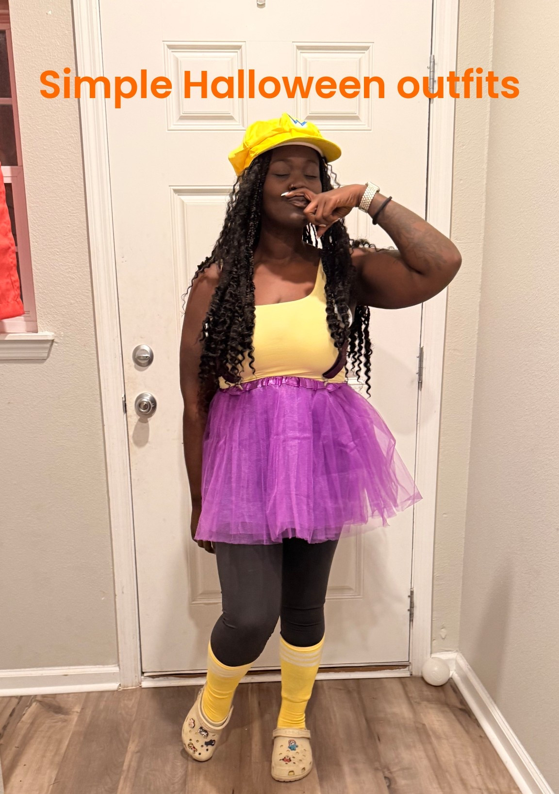 Halloween has pasted but here’s some inspo for next year. Don’t worry about the bulky costumes to match the kids grab a simple look like this Wario look I had to stay on theme and still have fun. #halloween #wario #supermarionbros 

#LTKSeasonal #LTKHoliday #LTKStyleTip