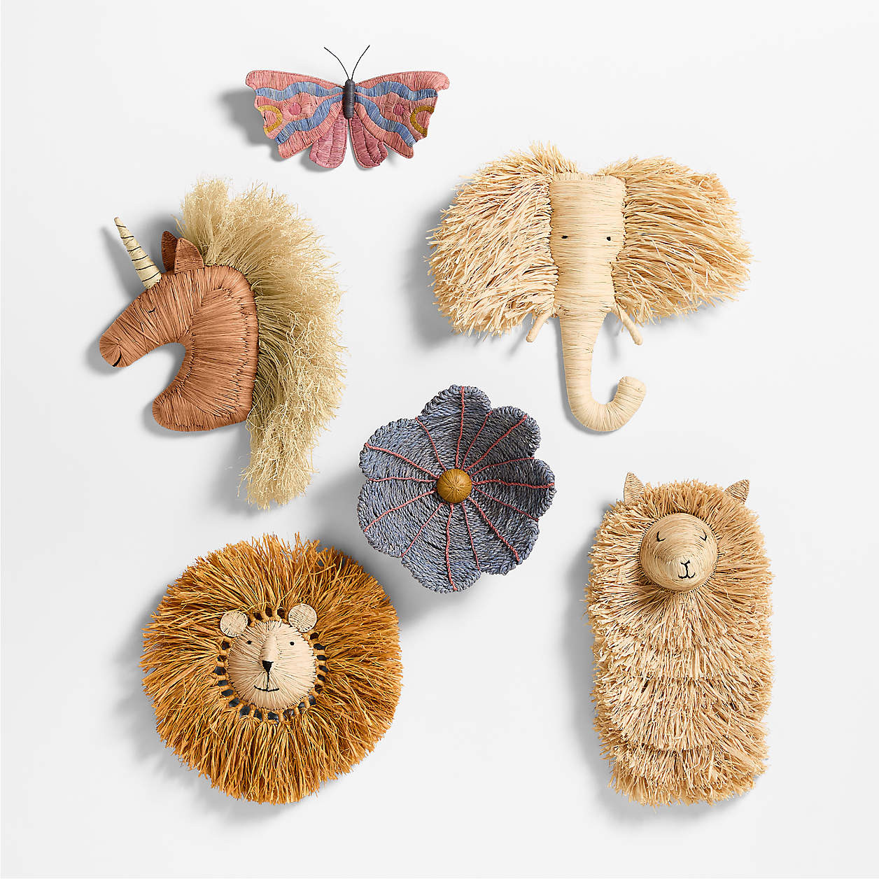 All Across Africa Butterfly Wall Decor + Reviews | Crate & Kids | Crate & Barrel