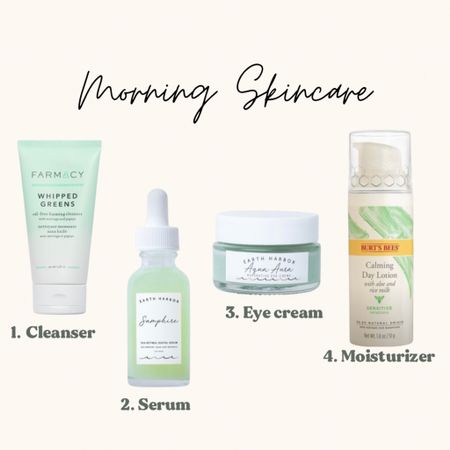 Clean and sustainable morning skincare routine!

#LTKbeauty #LTKunder50