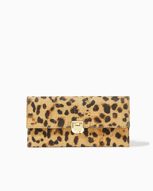 Abbot Leopard Clutch | Lilly Pulitzer