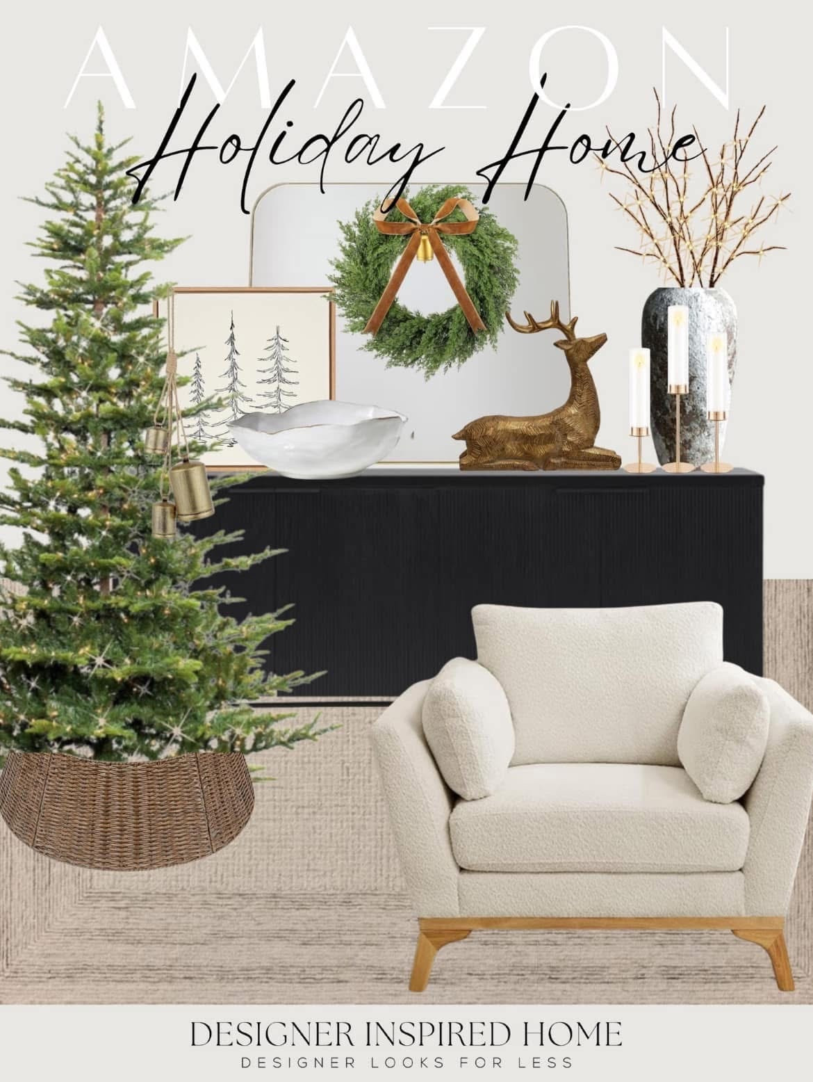 Amazon holiday home! 

#LTKHome #LTKFindsUnder50 #LTKHoliday