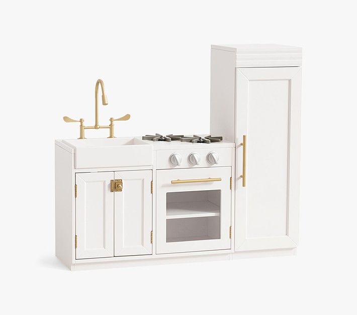 Chelsea All-in-1 Kitchen, Simply White, UPS | Pottery Barn Kids