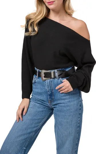 Dreamer Dolman Sleeve Off the Shoulder Sweater | Nordstrom