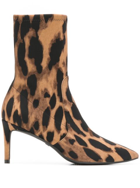 leopard print ankle boots | Farfetch (US)