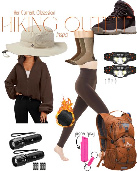 Amazon hiking outfit inspo for all my outdoorsy girlfriends. Follow me HER CURRENT OBSESSION for more outdoors style and adventures 😃

#granolagirl #outdoorsyoutfit #leggings #Amazon #outdoorsstyle #hikingoutfit #campingoutfit #campingessentials #hikingessentials 

#LTKtravel #LTKU #LTKfitness