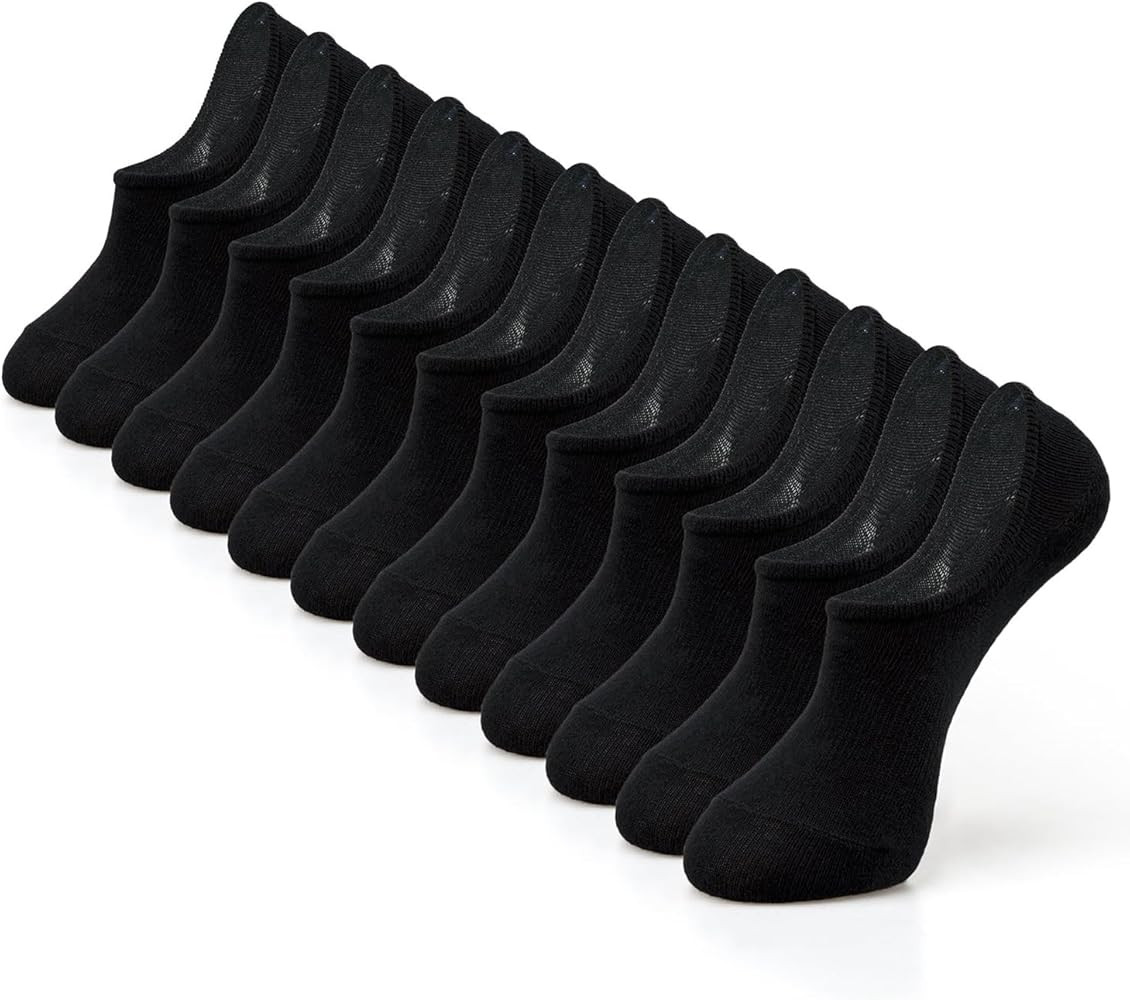 IDEGG No Show Socks Women & Men Low Cut Ankle Short Athletic Running Casual Invisible Liner Socks | Amazon (US)