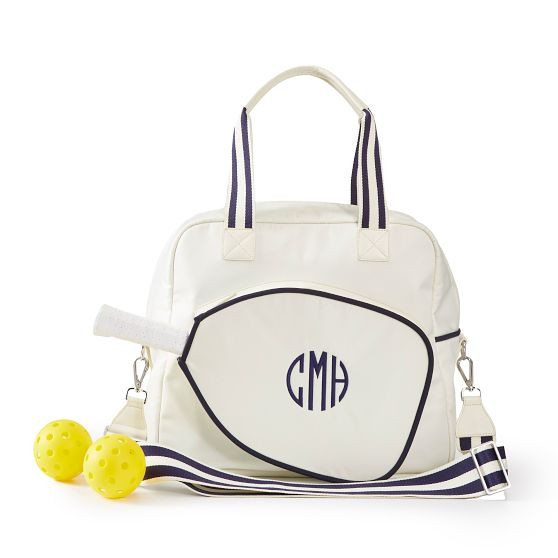 Sporty Stripe Pickleball Bag | Mark and Graham