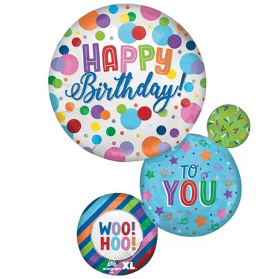 LoonBalloon 28 Inch Satin Orb Birthday Balloon - Festive & Fun | Target
