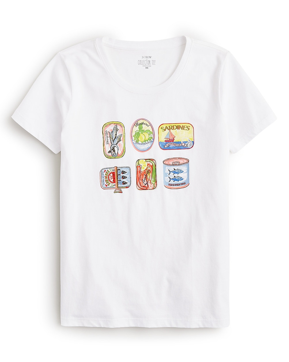 Tin fish graphic tee | J.Crew Factory